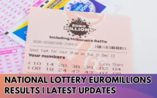 National Lottery EuroMillions Results: March 24, 2026