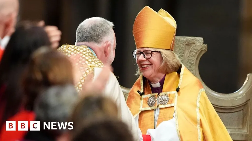 New Archbishop of Canterbury Installed at Canterbury Cathedral