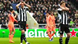 Newcastle Draws with Barcelona in UEFA Champions League Clash