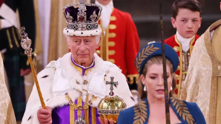 Penny Mordaunt Shines at King Charles’s Coronation in Westminster Abbey