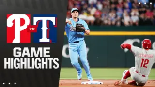 Phillies vs Rangers: Exciting Season Opener at Citizens Bank Park