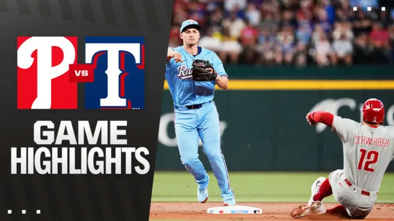 Phillies vs Rangers: Exciting Season Opener at Citizens Bank Park