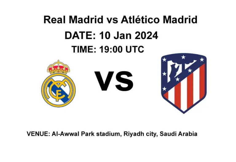 Real madrid vs atlético madrid: Estadio Santiago Bernabeu: