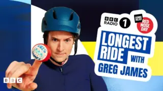 Red Nose Day: Greg James to Cycle 1000km for Charity