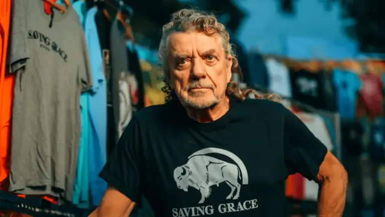 Robert Plant Launches Online Merchandise for Saving Grace