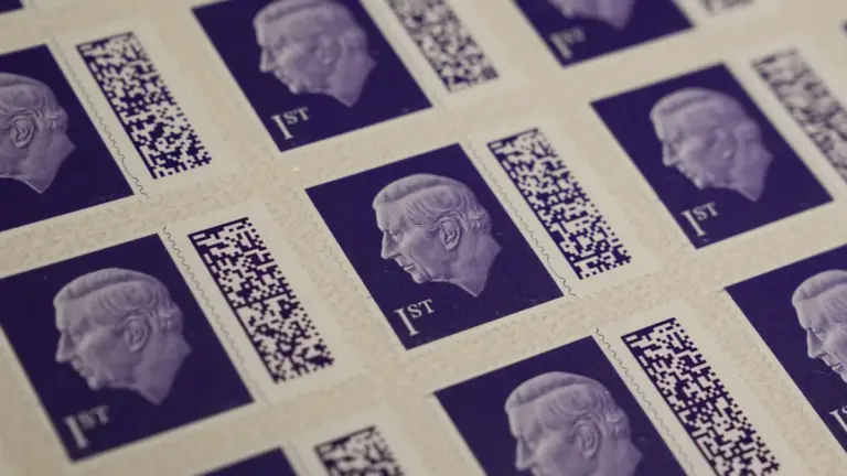 Royal mail stamp prices
