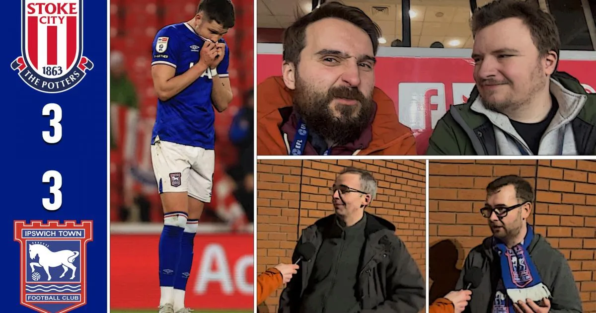 Stoke City and Ipswich Town Draw 3-3 in Thrilling Championship Encounter