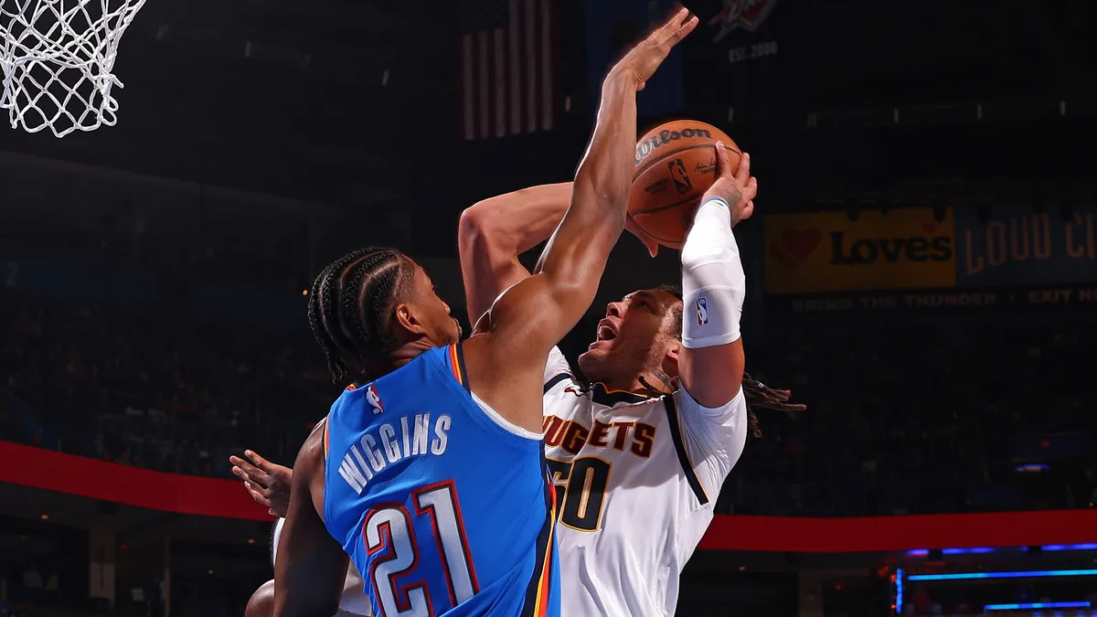 Thunder vs nuggets