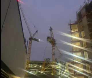 Tower crane collapse london