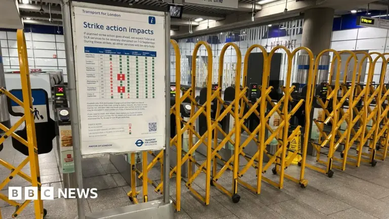 Tube Strikes: Upcoming 24-Hour Walkouts Planned by RMT Union