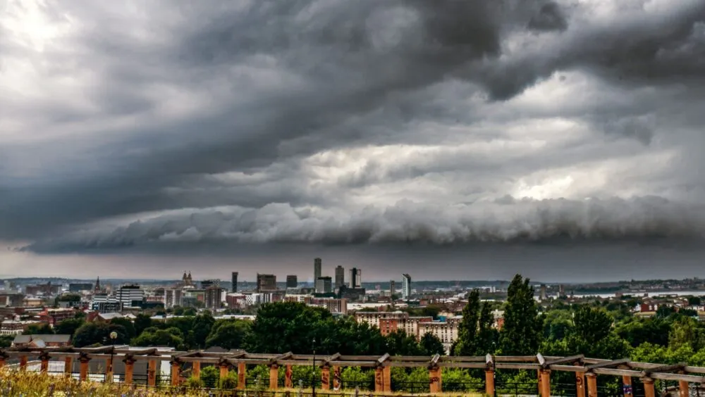 Weather Liverpool: Cloudy Skies and Rain Expected Today
