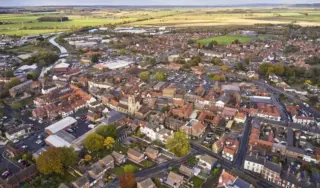 Good friday: Brigg Town Centre Celebrates  with Passion Play and Derby
