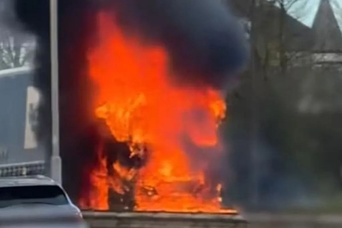 Humber Bridge Incident: Lorry Fire Disrupts Traffic