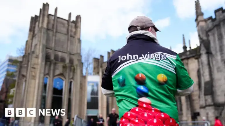 John virgo: Sheffield Remembers  at the Crucible