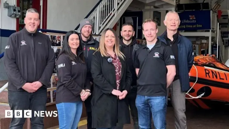 Mandy Galloway Paddleboard Rescue in Kingsbarns, Fife