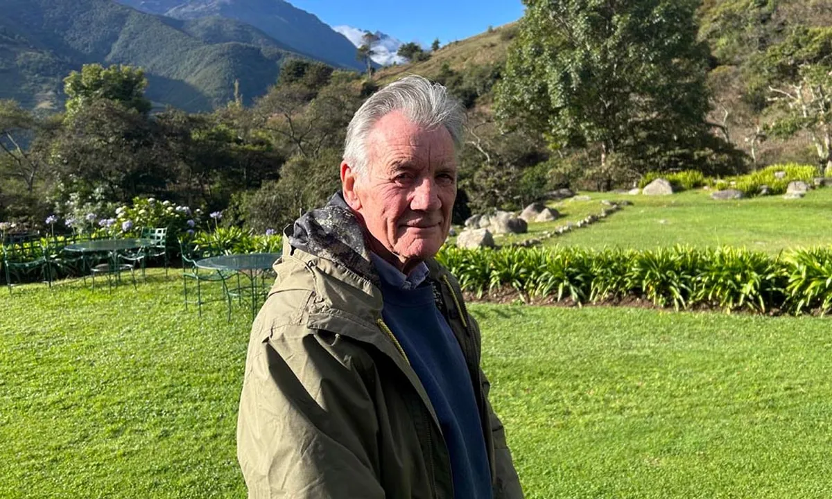 Michael palin: Venezuela Welcomes  on New Adventure