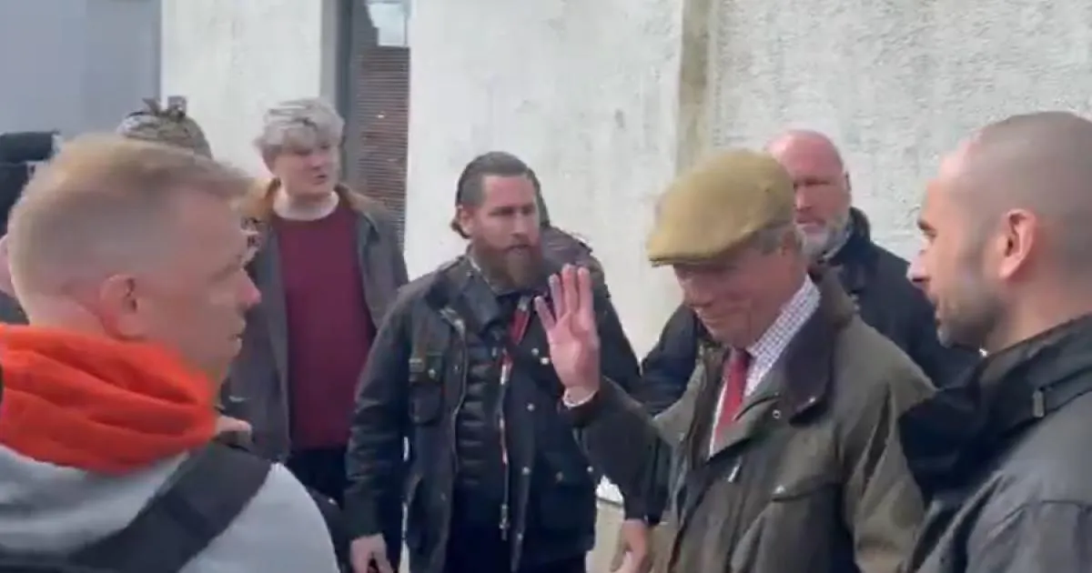 Nigel farage: Shetland Welcomes  Amid Protests and Political Tension