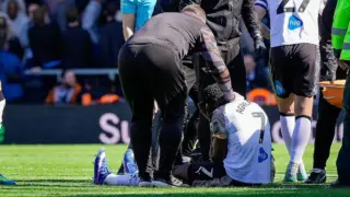 Patrick Agyemang Injured During Derby County Match