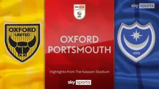 Portsmouth vs Oxford Utd: A Dramatic Draw at Fratton Park
