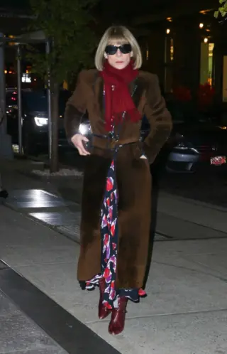 Anna Wintour Embraces The Devil Wears Prada 2