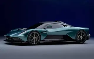 Aston martin valhalla spotted with jeremy clarkson in london