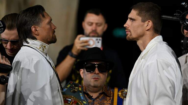 Rico Verhoeven aims for upset against Oleksandr Usyk in historic boxing match