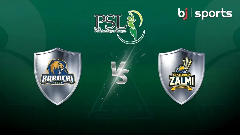 Hyderabad kingsmen vs peshawar zalmi