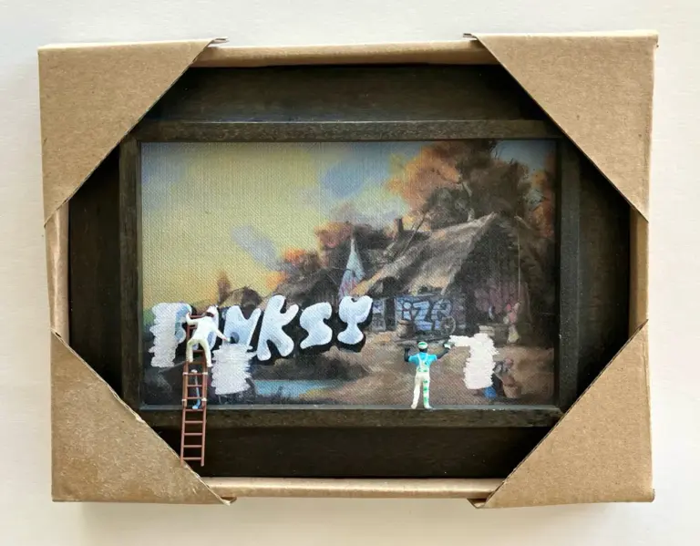 Robin Gunningham: Banksy Revealed with New Statue in London