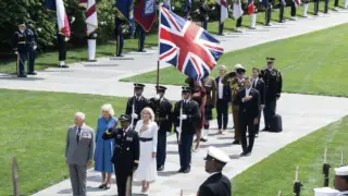 Union Jack Flown Upside Down During Royal Visit
