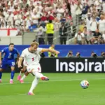 England’s Harry Kane retakes penalty against Croatia after VAR intervention