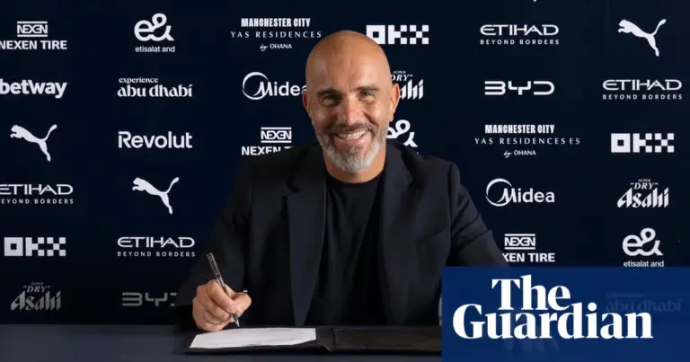 Manchester City appoint Enzo Maresca as new manager on three-year deal