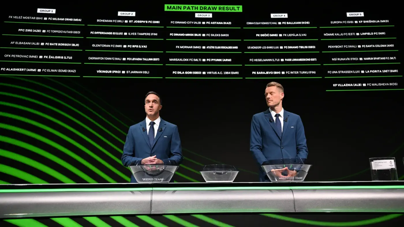 Conference League first qualifying round draw announced
