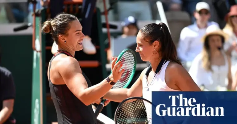 Sabalenka advances at French Open, to face Osaka in last 16