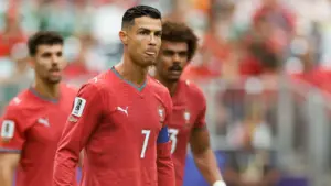 Yoanne Wissa gives DR Congo first ever World Cup point in draw with Portugal