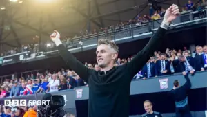 Ipswich Town: Manager Kieran McKenna resigns after promotion to Premier League