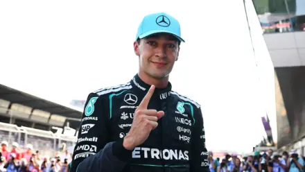 Austria Grand Prix: Russell secures pole position after Verstappen crash