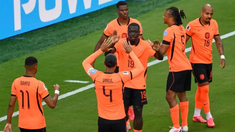 Netherlands secure top spot in World Cup group after victory over Tunisia