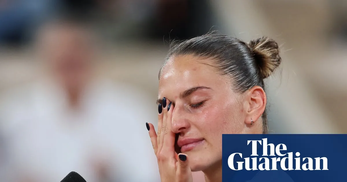 Kostyuk dedicates French Open quarter-final win to Ukraine after historic match