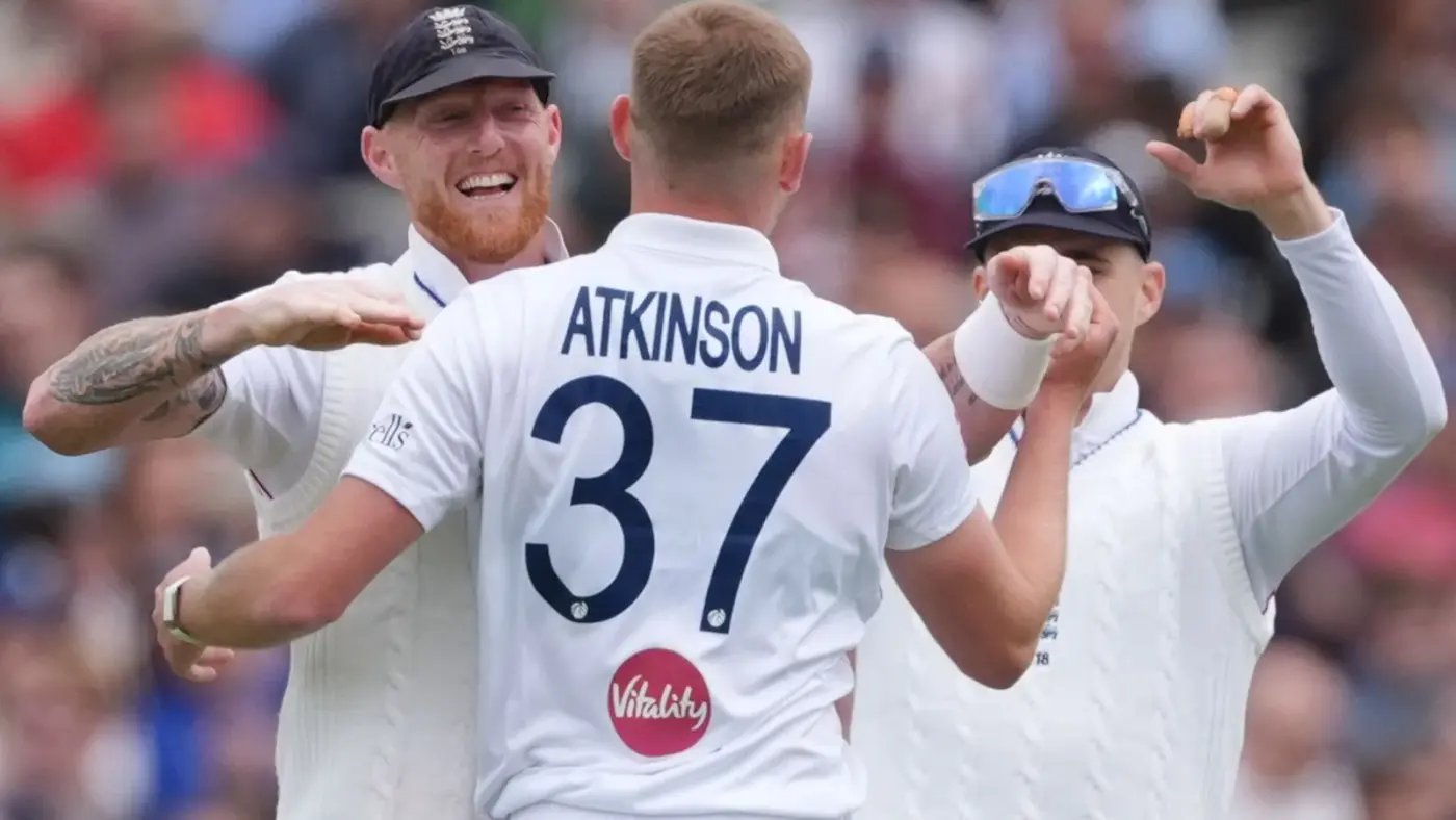 England’s Ben Stokes and Gus Atkinson under investigation after nightclub incident