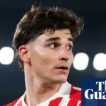 Madrid rivals clash as Atlético reject £129m Real bid for Julián Alvarez