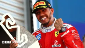 Barcelona-Catalunya Grand Prix: Lewis Hamilton wins first GP for Ferrari as Kimi Antonelli retires