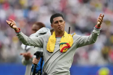 Bellingham in half-time row with Ghana boss Queiroz during goalless draw