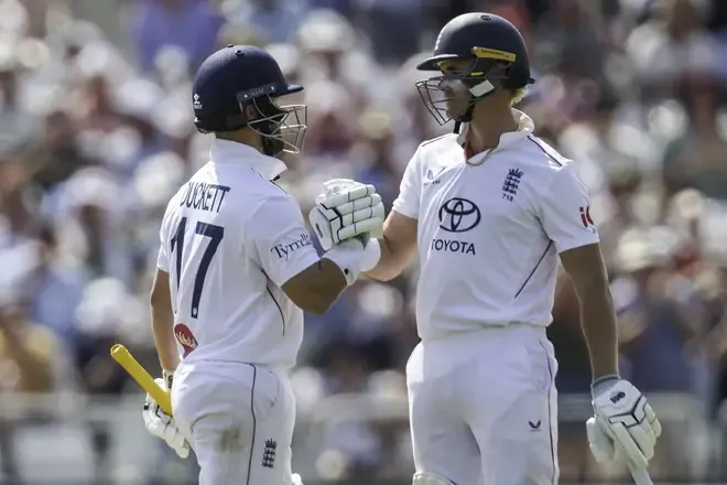England got themselves back in the match on day two.