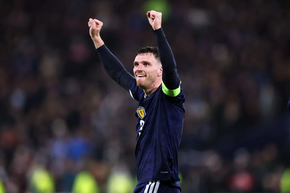 Andy Robertson will lead Scotland at this summer's World Cup