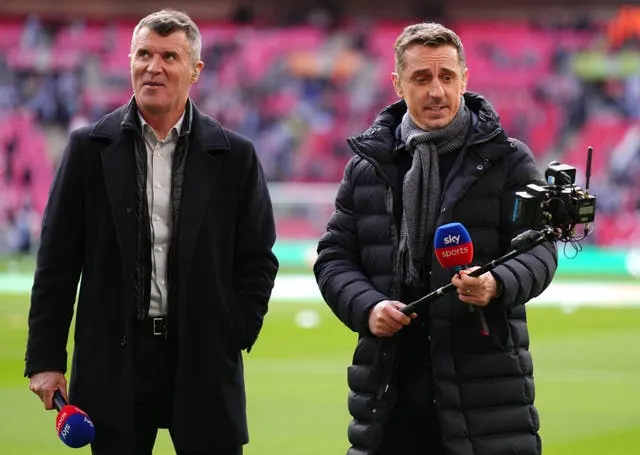 Pundits Roy Keane and Gary Neville raised concerns over Bukayo Saka (John Walton/PA)
