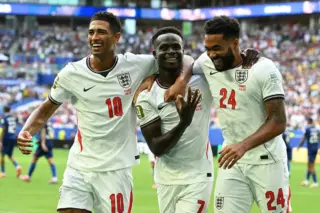 Saka expresses desire for more World Cup play after hat-trick against France