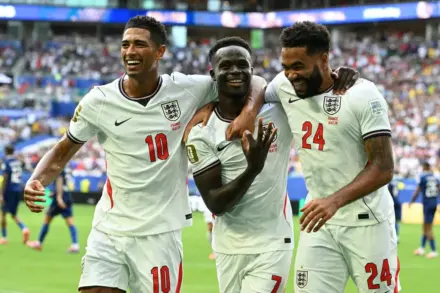 Saka expresses desire for more World Cup play after hat-trick against France