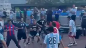 Police rescue Argentina fan from huge crowd in Piccadilly Circus - London Evening Standard