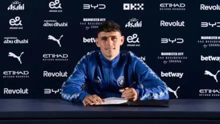 Manchester City midfielder Phil Foden signs new four-year deal