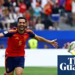 Merino’s late goal sends Spain into World Cup semi-finals